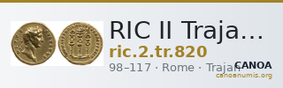 RIC II Trajan 820 — CANOA