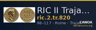 RIC II Trajan 820 — CANOA