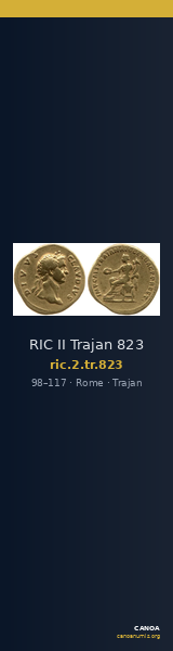 RIC II Trajan 823 — CANOA