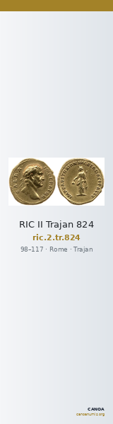 RIC II Trajan 824 — CANOA