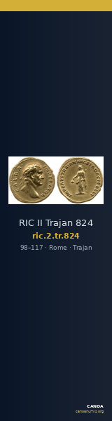 RIC II Trajan 824 — CANOA