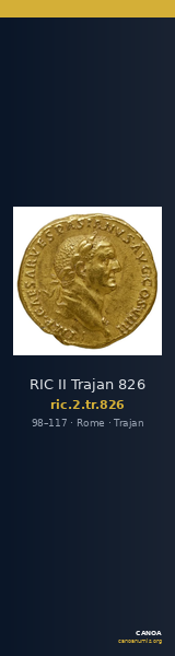 RIC II Trajan 826 — CANOA