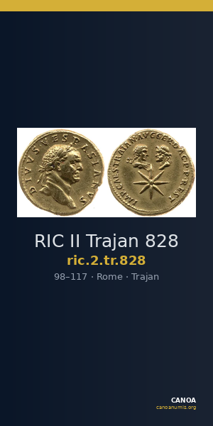 RIC II Trajan 828 — CANOA