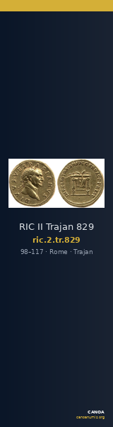 RIC II Trajan 829 — CANOA