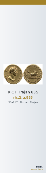 RIC II Trajan 835 — CANOA