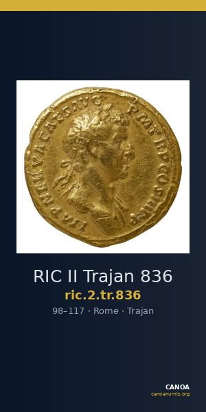 RIC II Trajan 836 — CANOA