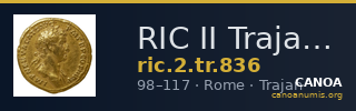 RIC II Trajan 836 — CANOA