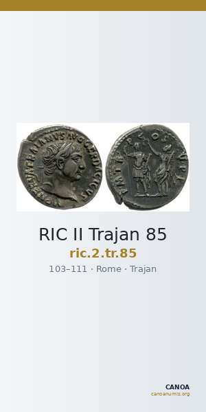 RIC II Trajan 85 — CANOA