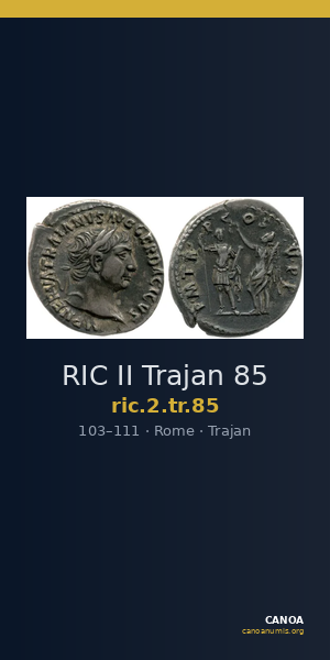 RIC II Trajan 85 — CANOA