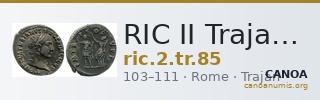 RIC II Trajan 85 — CANOA