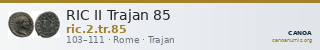 RIC II Trajan 85 — CANOA