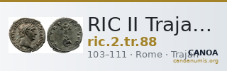 RIC II Trajan 88 — CANOA