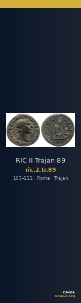 RIC II Trajan 89 — CANOA