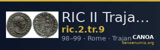 RIC II Trajan 9 — CANOA