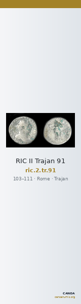 RIC II Trajan 91 — CANOA