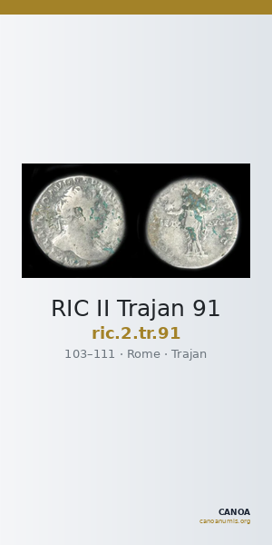RIC II Trajan 91 — CANOA