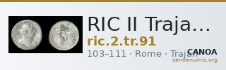 RIC II Trajan 91 — CANOA