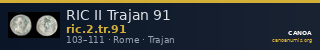 RIC II Trajan 91 — CANOA
