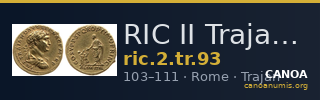 RIC II Trajan 93 — CANOA