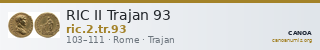 RIC II Trajan 93 — CANOA