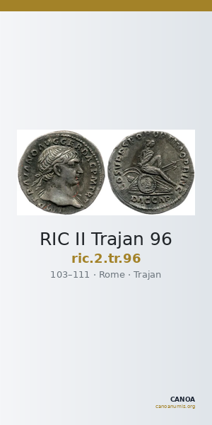 RIC II Trajan 96 — CANOA