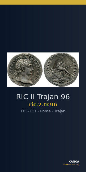 RIC II Trajan 96 — CANOA