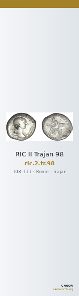 RIC II Trajan 98 — CANOA