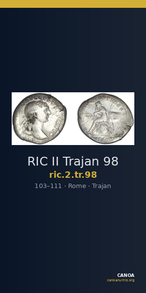 RIC II Trajan 98 — CANOA