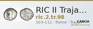 RIC II Trajan 98 — CANOA
