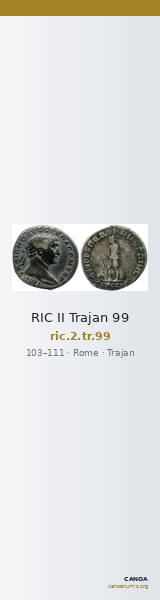 RIC II Trajan 99 — CANOA