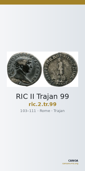 RIC II Trajan 99 — CANOA