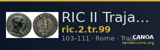 RIC II Trajan 99 — CANOA