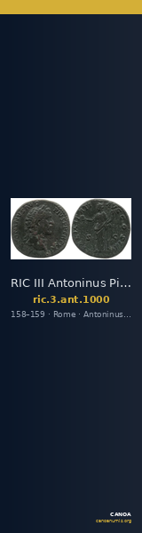 RIC III Antoninus Pius 1000 — CANOA