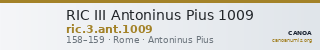RIC III Antoninus Pius 1009 — CANOA
