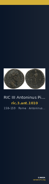 RIC III Antoninus Pius 1010 — CANOA
