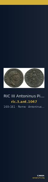 RIC III Antoninus Pius 1047 — CANOA