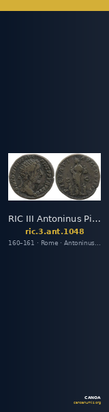 RIC III Antoninus Pius 1048 — CANOA