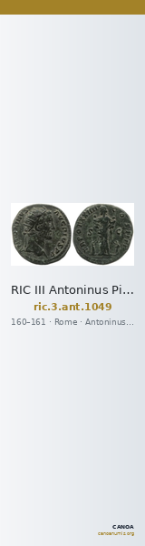 RIC III Antoninus Pius 1049 — CANOA