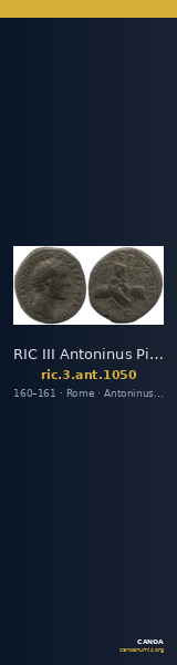 RIC III Antoninus Pius 1050 — CANOA