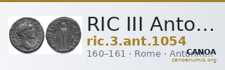 RIC III Antoninus Pius 1054 — CANOA
