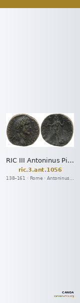 RIC III Antoninus Pius 1056 — CANOA
