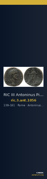 RIC III Antoninus Pius 1056 — CANOA
