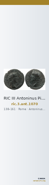 RIC III Antoninus Pius 1070 — CANOA