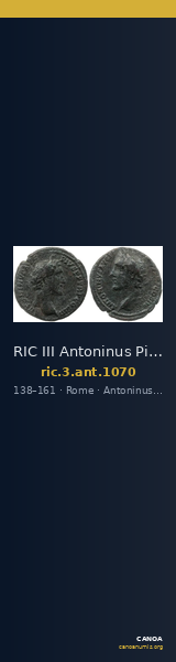 RIC III Antoninus Pius 1070 — CANOA