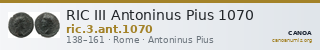 RIC III Antoninus Pius 1070 — CANOA