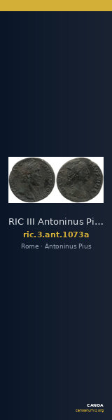 RIC III Antoninus Pius 1073a — CANOA