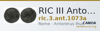 RIC III Antoninus Pius 1073a — CANOA