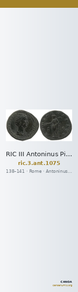 RIC III Antoninus Pius 1075 — CANOA