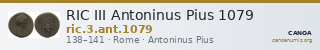 RIC III Antoninus Pius 1079 — CANOA