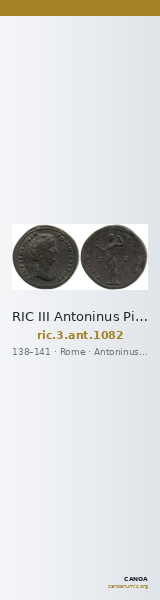 RIC III Antoninus Pius 1082 — CANOA